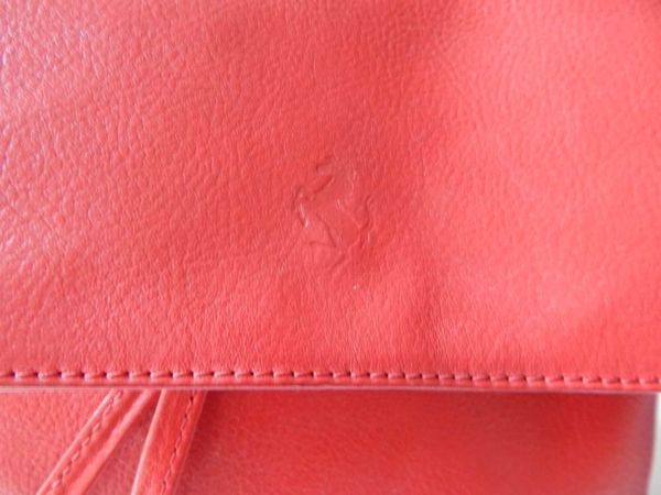 Ferrari Schedoni Leather Backpack Rucksack