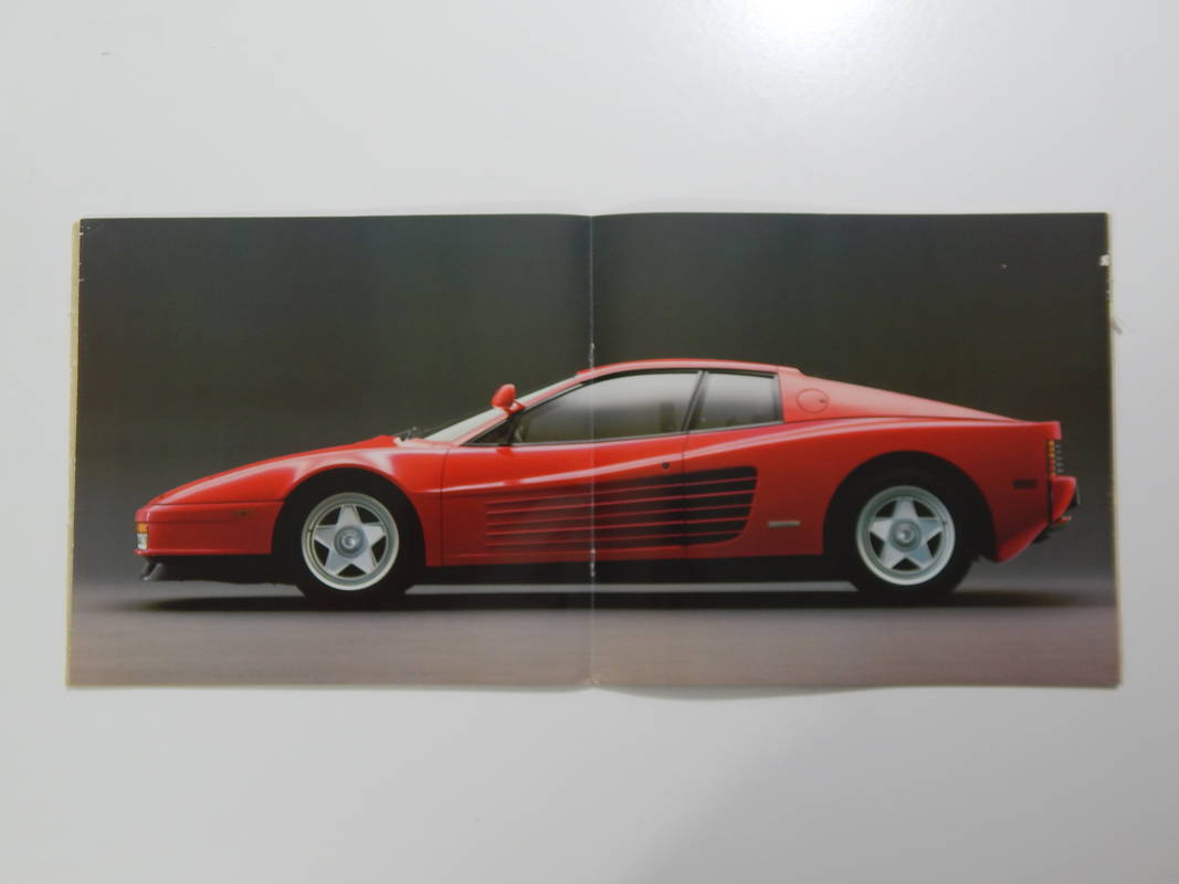 Original Ferrari Testarossa Sales Brochure - Classic Ferrari Parts