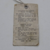 Original Veglia Borletti Ferrari Clock Tag 246 Dino