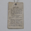 Original Veglia Borletti Ferrari Clock Tag 246 Dino