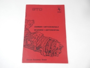 Ferrari 288 GTO Gearbox Differential Service Manual
