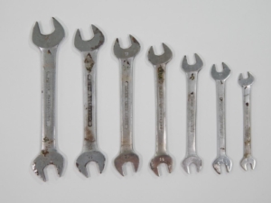 1950’s Ferrari 166 212 250 340 375 Cromo Molibdeno Complete Wrench Spanner Set