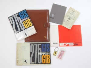 1966-68 Ferrari 275 GTB/4 Owner’s Manual Pouch Set