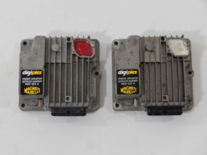 1983-85 OEM Ferrari 308 and Mondial Quattrovalvole QV Magneti Marelli MED803A Digiplex Ignition Module ECU Pair 118451