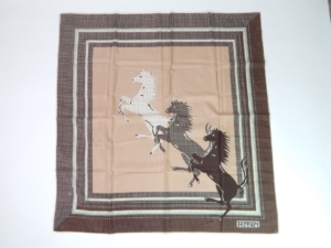 1960's Ferrari Silk Scarf
