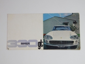 1964-67 Ferrari 330 GT Coupe Sales Brochure