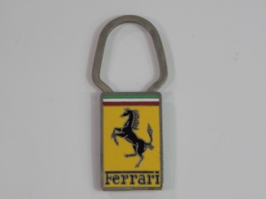 1970’s Ferrari A.E. Lorioli Milano Keyring Key Fob