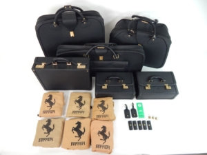 1991-94 Ferrari 512TR 6 Piece Schedoni Luggage Set