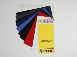 1993 Ferrari 456 GT Glasurit Paint Sample Swatch