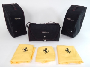 2013-15 Ferrari 458 Speciale Complete 3 Piece Schedoni Luggage Set