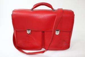 1990’s Ferrari Schedoni Leather Shoulder Bag Briefcase