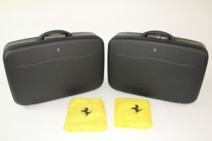 2005-09 Ferrari F430 2 Piece Schedoni Leather Luggage Set
