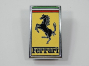 1958-70 Ferrari 250 275 330 365 OMEA Milano Bonnet Hood Badge Emblem