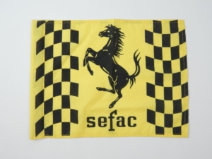Rare Original 1960’s Ferrari Sefac Flag Sign 250 275 330