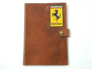 1970-80’s Ferrari Diary Document Folder Pouch Schedoni