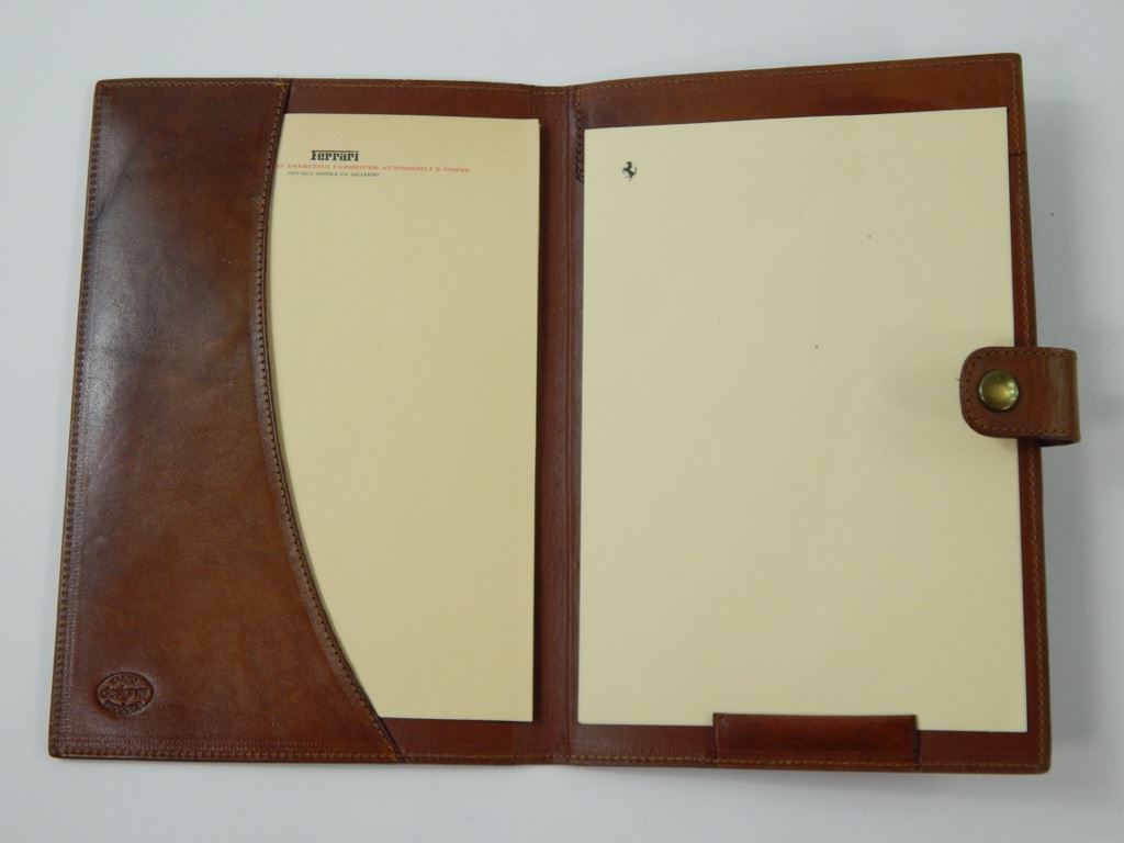 1970-80's Ferrari Diary Document Folder Pouch Schedoni - Classic