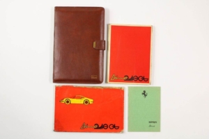 1972 Ferrari 246 Dino Handbook Manual Pouch Set GT GTS