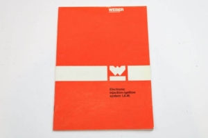 1984-87 Ferrari 288 GTO Weber ECU Injection-Ignition System Manual