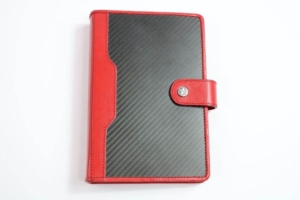 1990’s Ferrari Schedoni A5 Diary Agenda Pouch Carbon Fibre 360 430 458