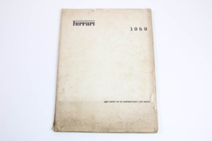 1959 Ferrari Yearbook Annuario 250