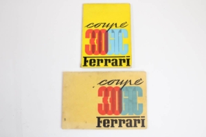 1966-68 Ferrari 330 GTC Owner’s and Parts Manual Handbook Set