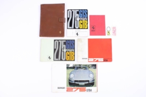 1966-68 Ferrari 275 GTB/4 Complete Owner’s Manual Pouch Set