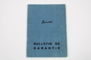 1972 Ferrari 246 Dino GTS Warranty Service Card Book Manual
