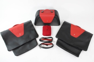 2002-04 Ferrari Enzo Complete 3-Piece Poltrona Frau Luggage Set