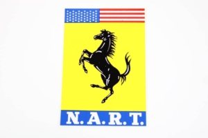 1960’s Ferrari NART Sticker Fender Wing Decal 250 275