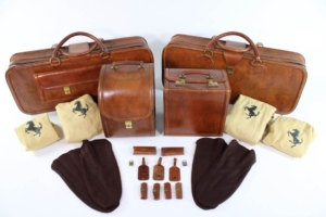 1976-78 Ferrari 308 Complete 4-Piece Schedoni “Designer” Luggage Set