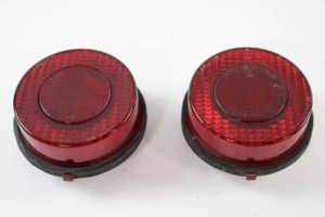 1969-74 Ferrari 246 Dino Carello Rear Brake Light Reflector Lense Set