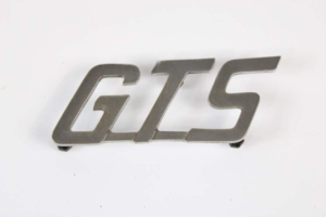 1972 DeTomaso Pantera GTS Rear Script Badge Emblem
