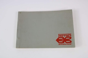 1973-76 Ferrari 365 GT4 Berlinetta Boxer BB Spare Parts Manual Catalogue
