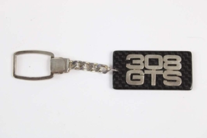 1978-85 Ferrari 308 GTS Carbon Fibre Keyring Key Fob