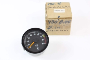 1990-2001 NOS Lamborghini Diablo VDO Rev Counter Tachometer