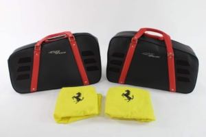 2011-15 Ferrari 458 Spider 2-Piece Schedoni Leather Luggage Set