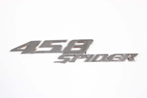 2011-15 Ferrari 458 Spider OEM Dashboard Passenger Badge Script Emblem