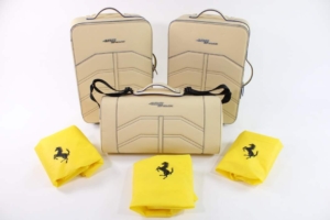 2015-2020 Ferrari 488 Spider Complete 3-Piece Schedoni Luggage Set