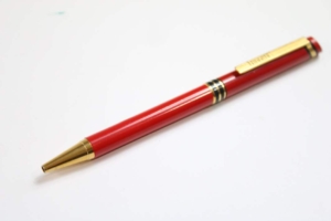 1980’s Ferrari Formula Cartier Red Ballpoint Pen 308 328 Dino