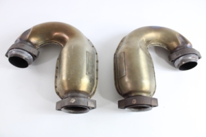 1995-97 Ferrari F50 OEM Ansa Exhaust Pre-Cat Elbow Pair EP130FR EP130FL 165811 165812 164814