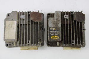 1983-85 OEM Ferrari 308 and Mondial Quattrovalvole QV Magneti Marelli MED803A Digiplex Ignition Module ECU Pair 118451