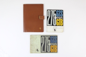 1964-68 Ferrari 275 Pouch Manual Handbook Set GTB GTS GTB/4