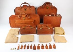 1984-91 Ferrari Testarossa Complete 6-Piece Schedoni Luggage Set