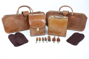 1976-78 Ferrari 308 Complete 4-Piece Schedoni “Designer” Luggage Set