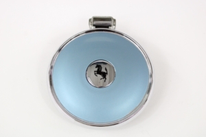 1966-68 OEM Ferrari 330 GTC Fuel Cap Door Flap New Old Stock 2422050417