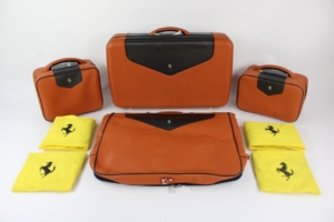 2002-06 Ferrari 575 Superamerica Complete 4-Piece Schedoni Luggage Set