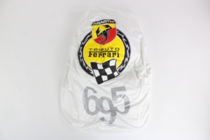 2010-11 Abarth 695 Tributo Ferrari OEM Satin Indoor Car Cover