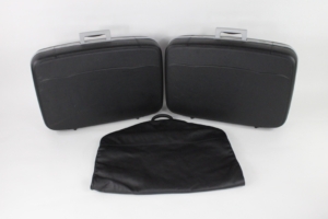 1999-2005 Ferrari 360 Complete 3-Piece Black Schedoni Luggage Set