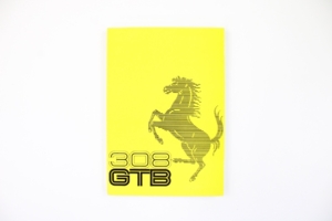 1975-76 Ferrari 308 GTB Vetroresina Fibreglass Owner’s Manual Handbook