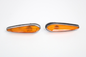 1958-68 Ferrari 250 275 330 Altissimo Side Marker Light Set Pair